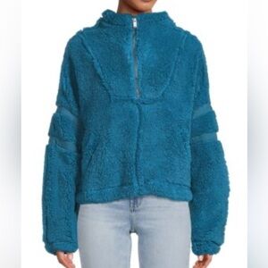 NWT Free People Nantucket Fleece Pullover Jacket XS READ